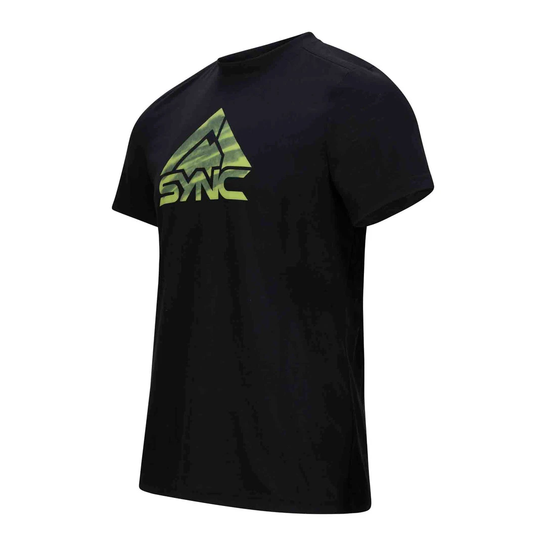 SYNC Performance Men's Logo Tee - Black 2 SYNC Performance Men's Logo Tee - Black