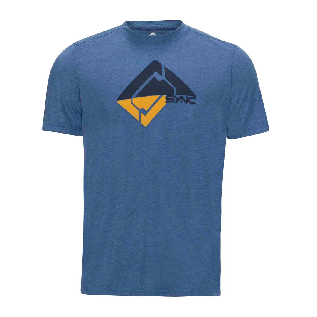 SYNC Performance Men's Glacier Tee - Bluebird 1 SYNC Performance Men's Glacier Tee - Bluebird