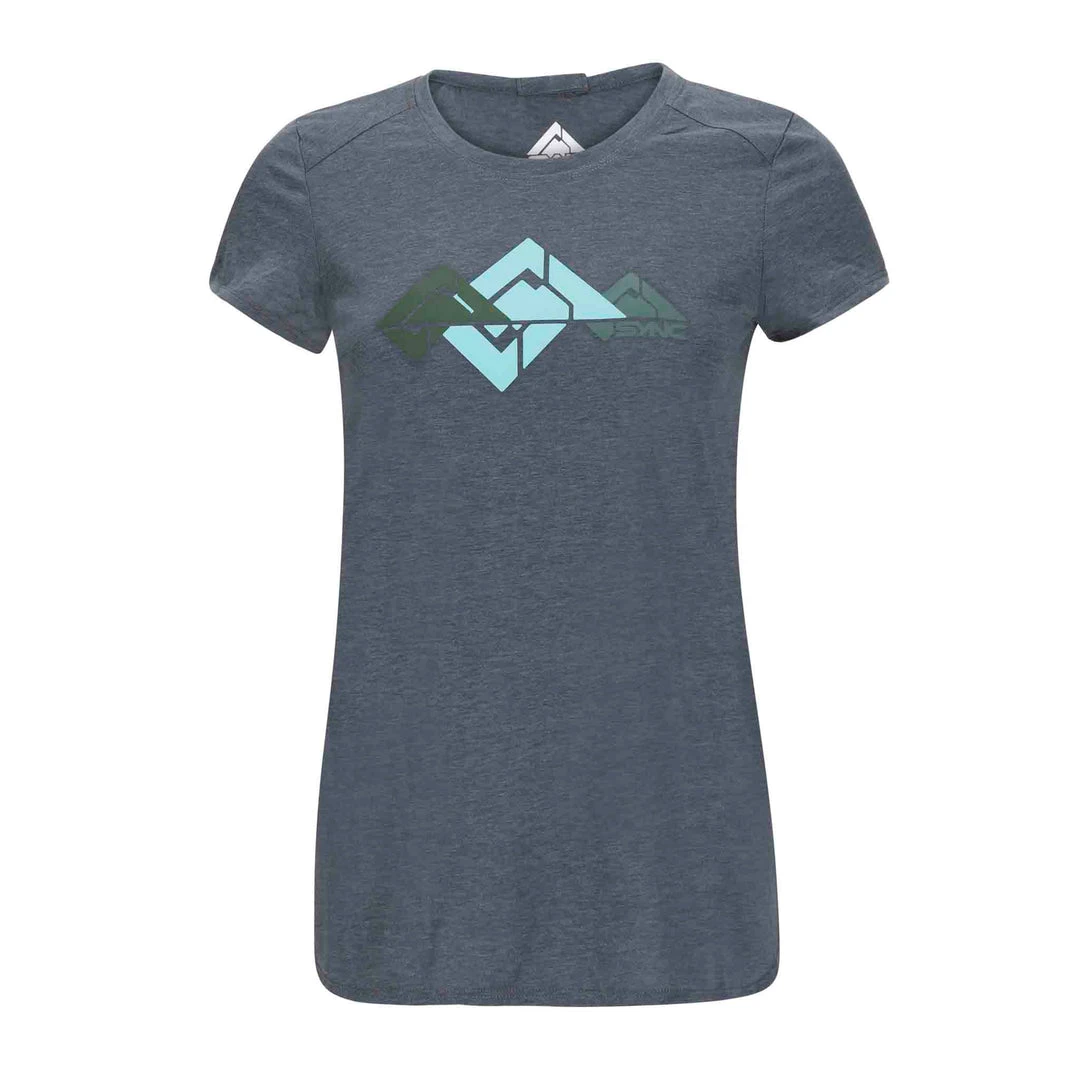 SYNC Performance Women's Glacier Tee - Phantom 1 SYNC Performance Women's Glacier Tee - Phantom