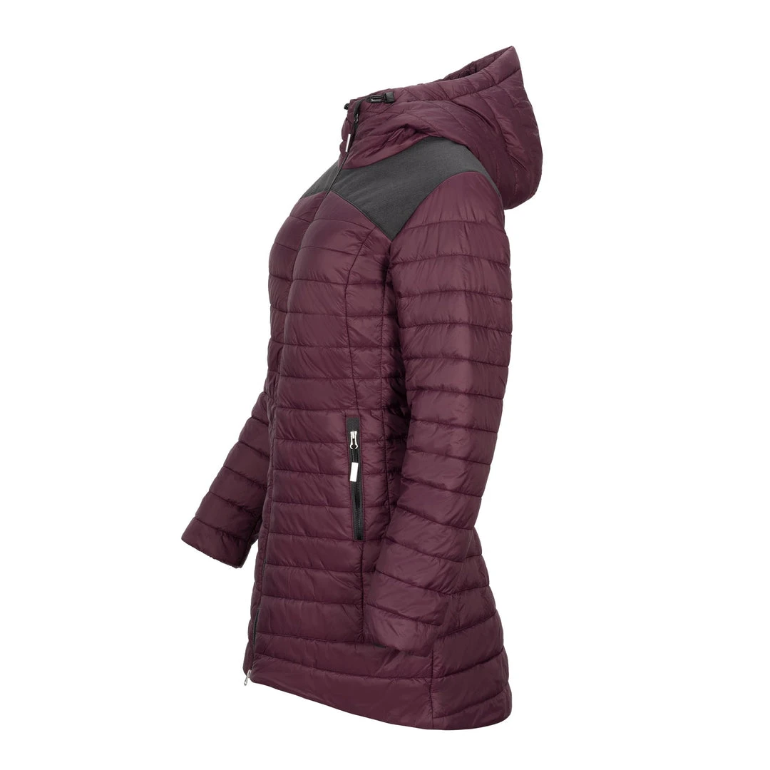 SYNC Performance Women's Apres Puffy Jacket - Wine Tasting 2 SYNC Performance Women's Apres Puffy Jacket - Wine Tasting