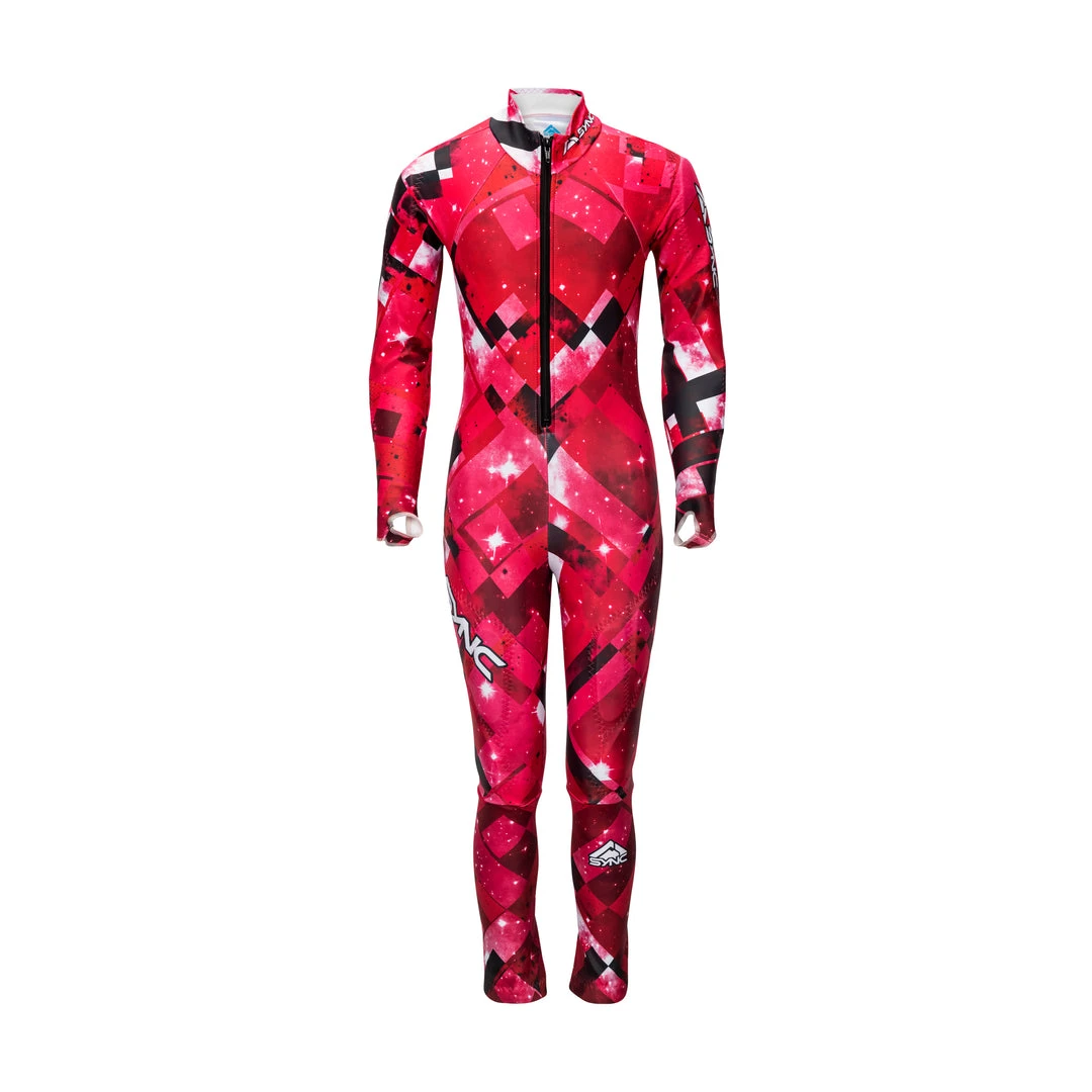 SYNC Performance Stellar Kids Race Suit - Pink Ski Race Suits 1 SYNC Performance Stellar Kids Race Suit - Pink Ski Race Suits
