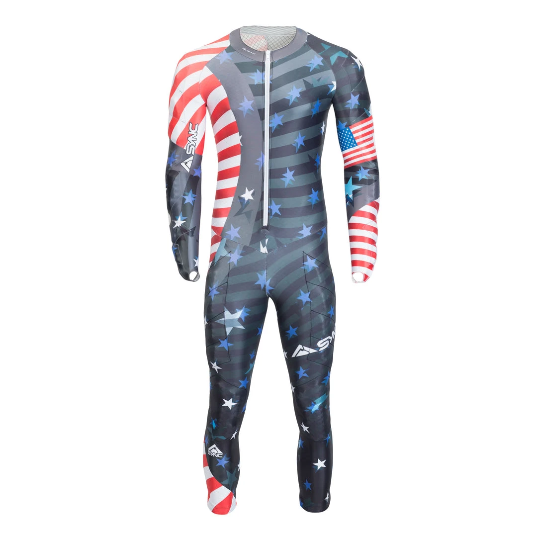 SYNC Performance Ski Race Suits Independence Adult Race Suit - Black 1 SYNC Performance Ski Race Suits Independence Adult Race Suit - Black