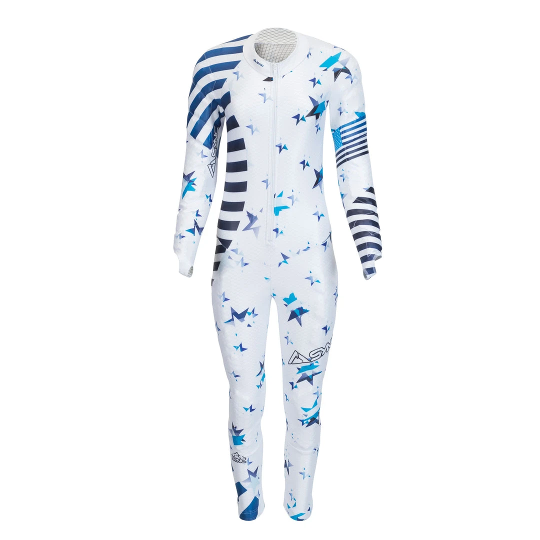 SYNC Performance Ski Race Suits Independence Adult Race Suit - White 1 SYNC Performance Ski Race Suits Independence Adult Race Suit - White